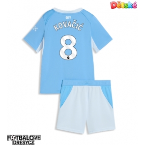 Manchester City Mateo Kovacic #8 Dětské Domácí dres komplet 2026-27 Krátký Rukáv (+ trenýrky)